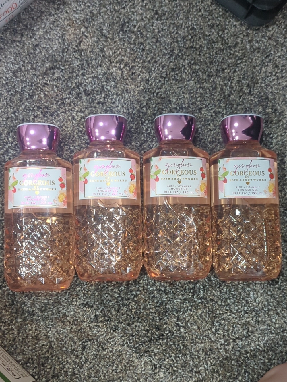Bath & Body Works Gingham Gorgeous Shower Gel - 4 Bottles